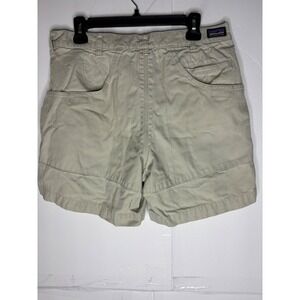 Patagonia Mens Stand Up Shorts 34 Khaki Tan Organic Cotton Canvas Hiking Outdoor
